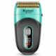 kemei-km-t370-waterproof-foil-shaver (1) ریش تراش شارژی کیمی مدل KM-T370 ضد آب با تیغه استیل ضدزنگ