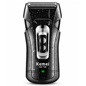 kemei-km-t98-waterproof-foil-shaver (1) شیور کیمی مدل KM-T98 ضد آب و صفرزن