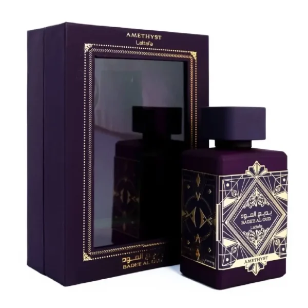 ادکلن بدیع العود بنفش آمتیست لطافه (Lattafa Bade'e Al Oud Amethyst) ادکلن بدیع العود بنفش آمتیست لطافه (Lattafa Bade'e Al Oud Amethyst)