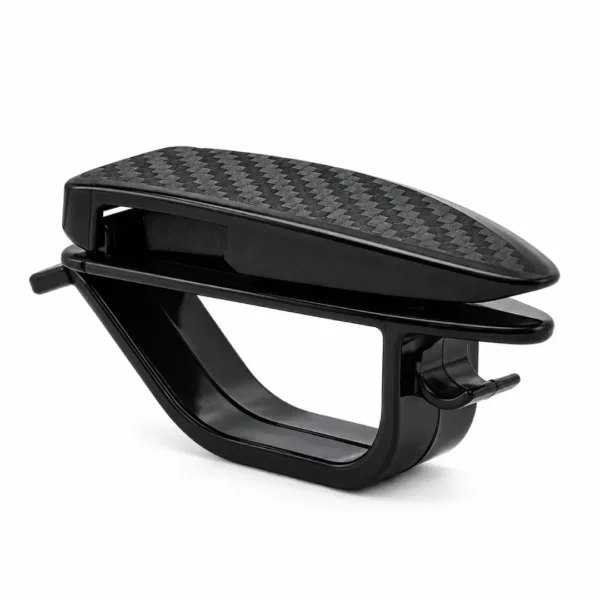 lenzo-carbon-car-glasses-holder-black جاي عينکي کربن لنزو مشکی