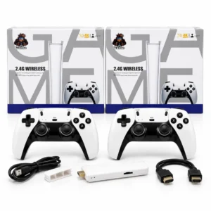 m15-wireless-game-stick-console (2) گیم استیک M15 وکیوم | کنسول بازی HDMI با دو دسته بیسیم 2.4G