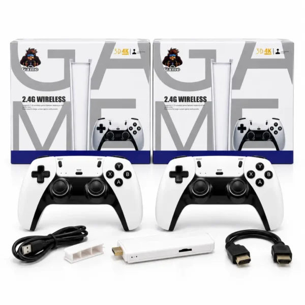 m15-wireless-game-stick-console (2) گیم استیک M15 وکیوم | کنسول بازی HDMI با دو دسته بیسیم 2.4G