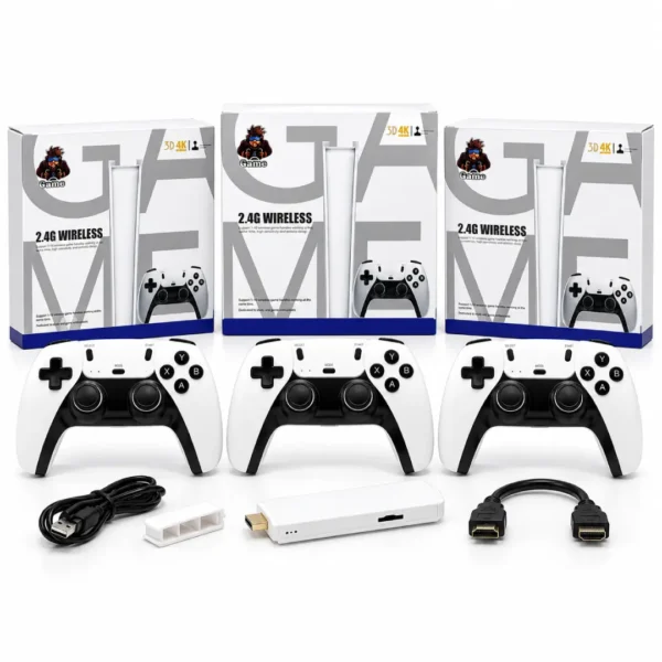 m15-wireless-game-stick-console (3) گیم استیک M15 وکیوم | کنسول بازی HDMI با دو دسته بیسیم 2.4G