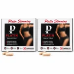 پک دو عددی قرص لاغری پلاتین اسلیم Platin Slimming مجموع ۶۰ کپسول