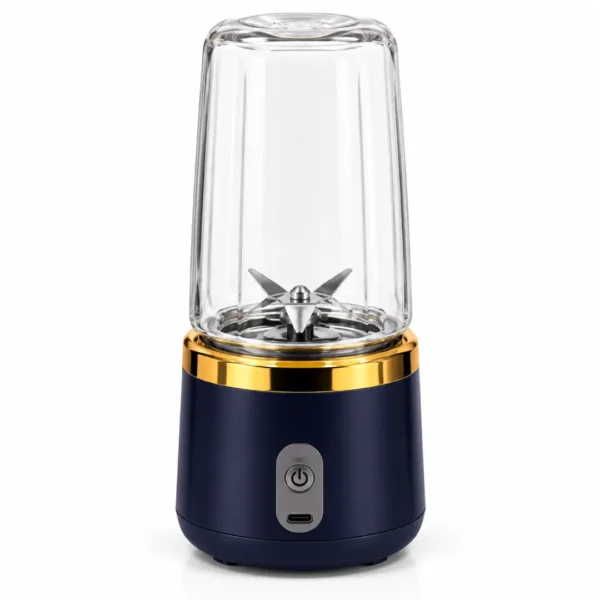portable-electric-shaker-blender-2x400ml شیکر برقی شارژی دو لیوانه مدل Portable Juicer ظرفیت ۴۰۰ میلیلیتر