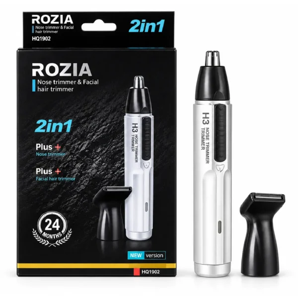 rozia-hd102-2in1-hair-trimmer موزن 2 کاره روزیا مدل HD102