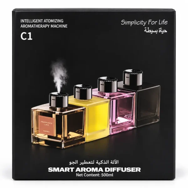 خوشبوکننده و پخشکننده عطر هوشمند مدل C1 با ظرفیت ۵۰۰ میلیلیتر خوشبوکننده و پخشکننده عطر هوشمند مدل C1 با ظرفیت ۵۰۰ میلیلیتر