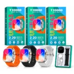 ساعت هوشمند مدل T10000 Ultra 3 با نمایشگر ۲.۲۰ اینچی