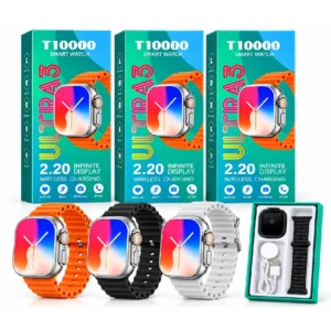 t10000-ultra-3-smart-watch ساعت هوشمند مدل T10000 Ultra 3 با نمایشگر ۲.۲۰ اینچی