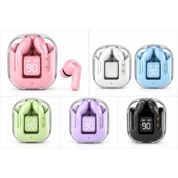 ultrapods-max-bluetooth-wireless-earbuds هندزفری بلوتوثی اولتراپادز مکس مدل Ultrapods Max با نمایشگر دیجیتال شارژ