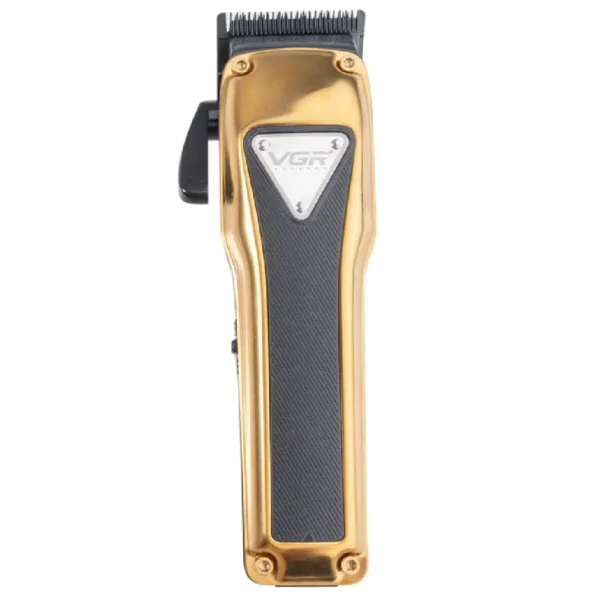 vgr-v-135-professional-hair-clipper (1) ماشین اصلاح موی سر و صورت شارژی وی جی آر مدل V-135 با تیغه استیل ضدزنگ