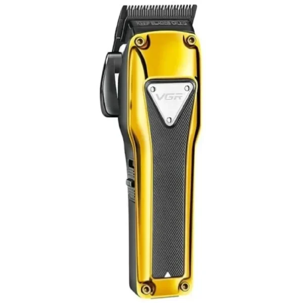 vgr-v-135-professional-hair-clipper ماشین اصلاح موی سر و صورت شارژی وی جی آر مدل V-135 با تیغه استیل ضدزنگ