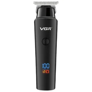 vgr-v-937-hair-beard-trimmer ماشین اصلاح موی سر و صورت شارژی وی جی آر مدل V-937 با نمایشگر دیجیتال