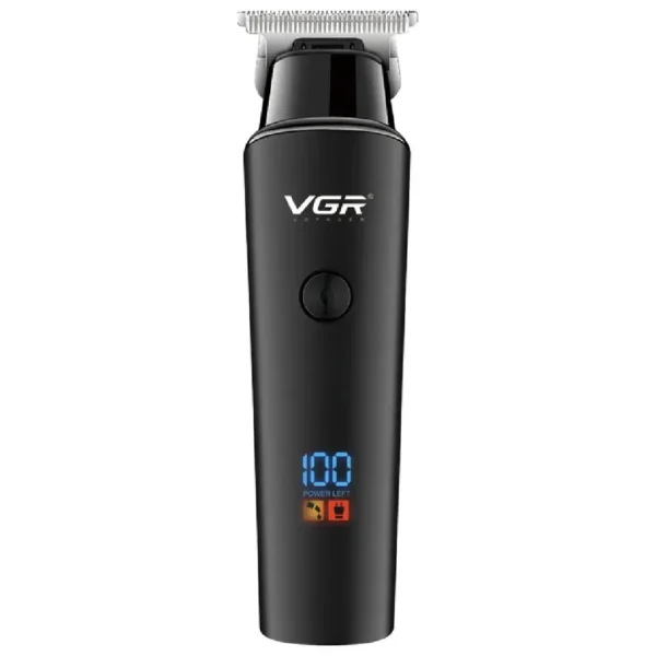 vgr-v-937-hair-beard-trimmer ماشین اصلاح موی سر و صورت شارژی وی جی آر مدل V-937 با نمایشگر دیجیتال