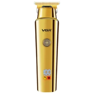 vgr-v-947-professional-hair-trimmer ماشین خط زن سر و صورت شارژی وی جی آر مدل V-947 با نمایشگر دیجیتال