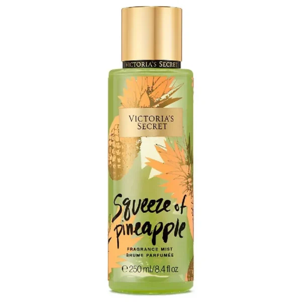 victorias-secret-squeeze-of-pineapple-body-mist-250ml بادی اسپلش زنانه ویکتوریا سکرت اسکوییز آف پاین اپل Victoria's Secret Squeeze of Pineapple حجم ۲۵۰ میلیلیتر